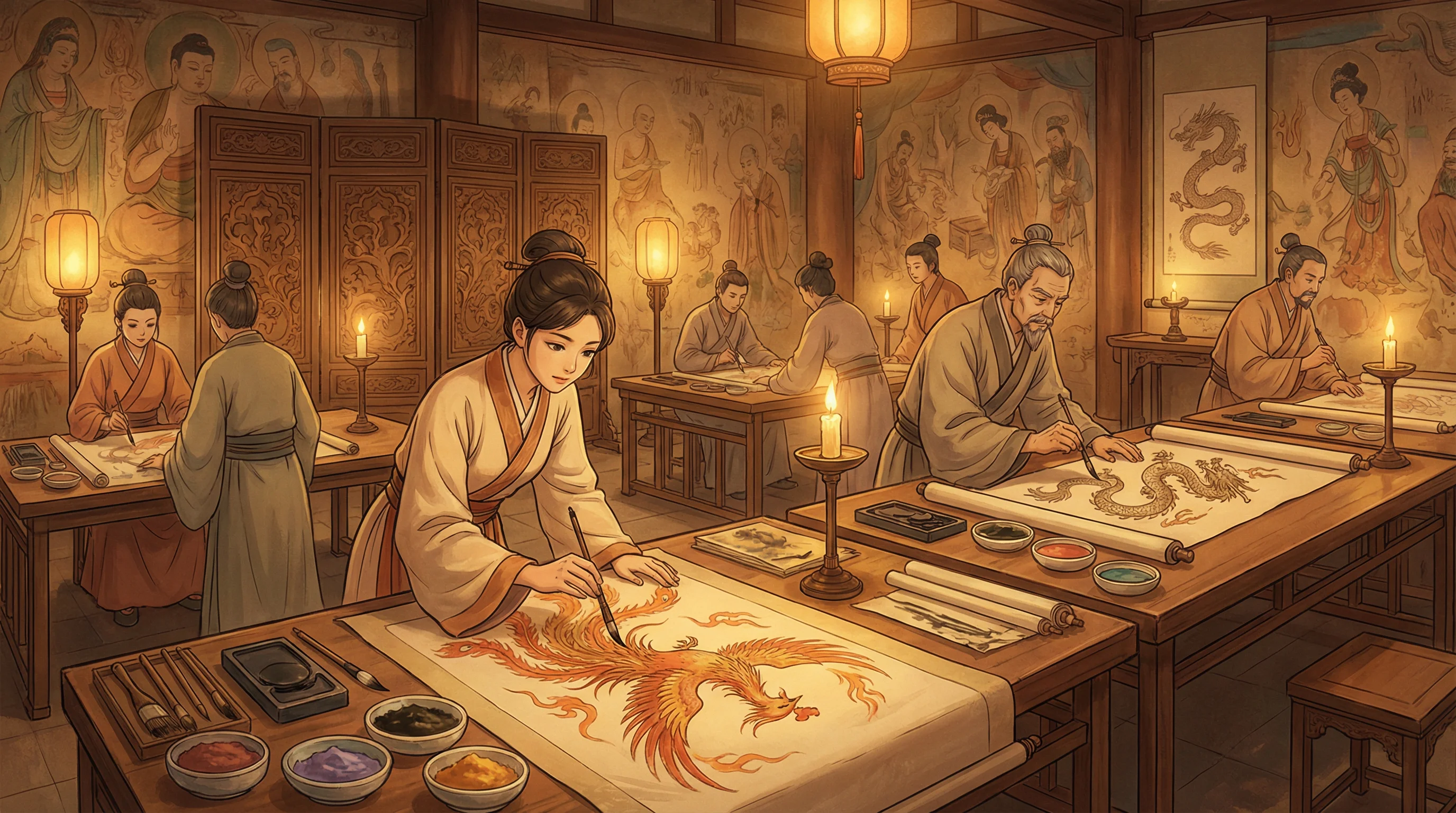 画师入驻 - 佩小姐的奇幻城堡迅雷下载 国风动漫画师